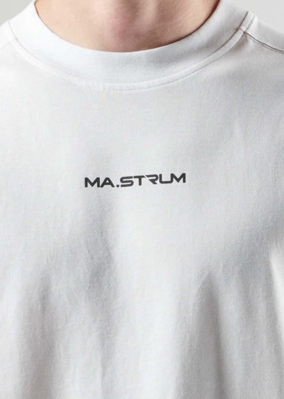 MA.Strum T-shirts Mastrum tee - optic white