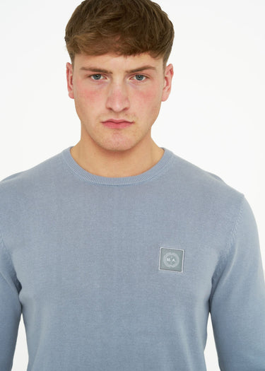 Marshall Artist Truien Siren knit crewneck - nardo grey