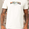 Weekend Offender T-shirts Saturday - calcium