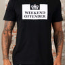 Weekend Offender T-shirts Prison - black