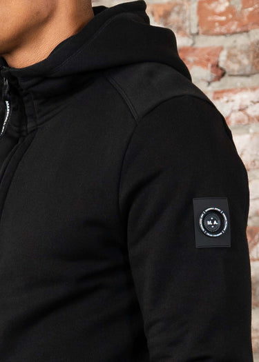 Marshall Artist Hoodies Siren full-zip hood - black