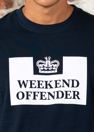 Weekend Offender T-shirts Prison t-shirt - navy