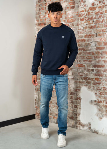 Marshall Artist Truien Foundation crewneck - navy
