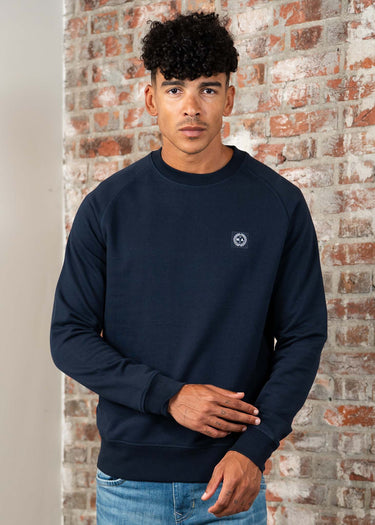 Marshall Artist Truien Foundation crewneck - navy