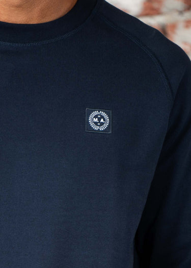 Marshall Artist Truien Foundation crewneck - navy
