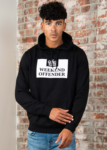 Weekend Offender Hoodies HM service - black