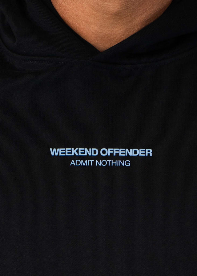 Weekend Offender Hoodies Cobain - black Blue Shadow