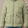 Marshall Artist Jassen Yukon bubble jacket - clay
