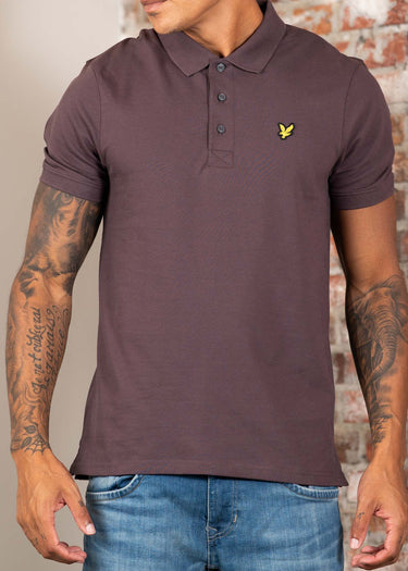 Lyle & Scott Polo's Plain polo shirt - espresso