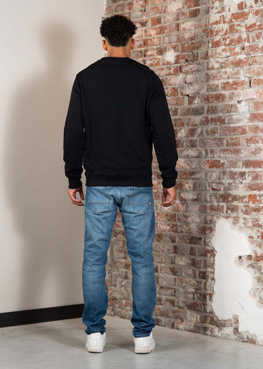 Lyle & Scott Truien Cheers to tradition graphic crew neck - jet black