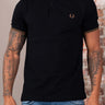 Fred Perry Polo's Twin tipped polo - black shaded stone