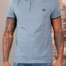 Fred Perry Polo's Twin tipped polo - stockport blue navy