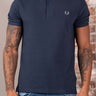 Fred Perry Polo's Plain polo - dark airforce bayleaf