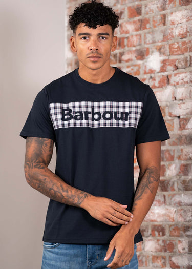 Barbour T-shirts Bancroft tailored t-shirt - navy