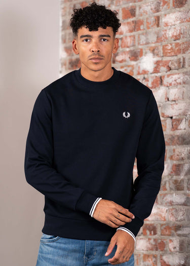 Fred Perry Truien Crew neck sweatshirt - navy