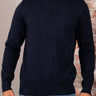 Barbour Truien Cotton half zip - navy