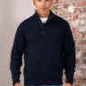 Barbour Truien Patch half zip - navy