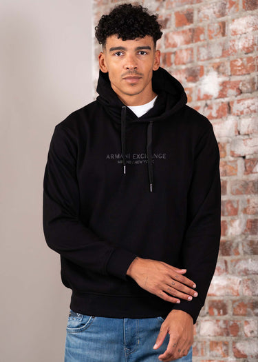 Armani Exchange Hoodies Hoodie Armani - black