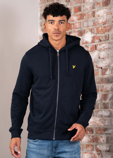 Lyle & Scott Vesten Zip through hoodie - dark navy