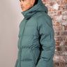 Lyle & Scott Jassen Welded wadding jacket - dark pine