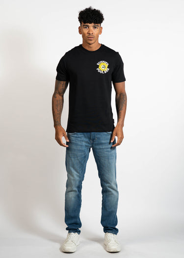 Lyle & Scott T-shirts Sunnies pool bar graphic t-shirt - jet black