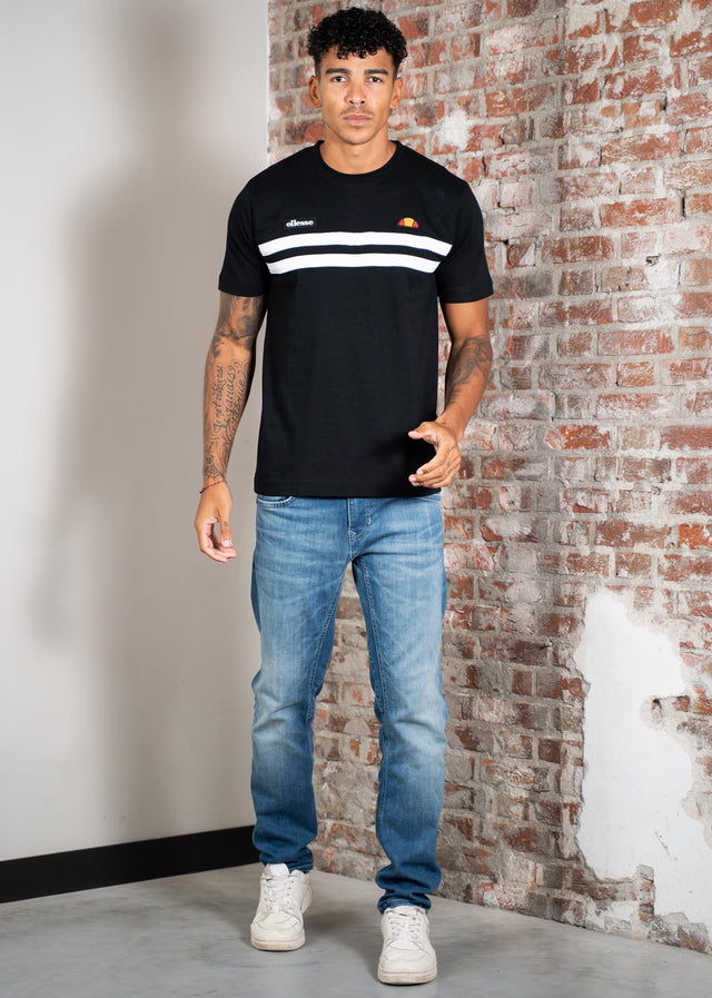 Ellesse T-shirts Venire tee - black white