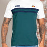 Ellesse T-shirts Venire tee - off white dark green