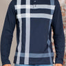 Barbour Longsleeve Polo's Blaine tailored ls polo shirt - navy