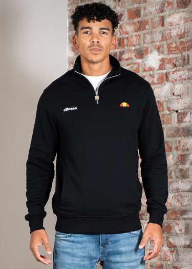 Ellesse Truien Pelegrini quarter zip - black