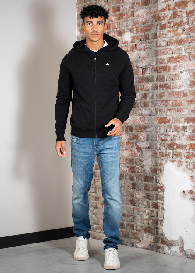 Ellesse Vesten Rimella full-zip hoody - black