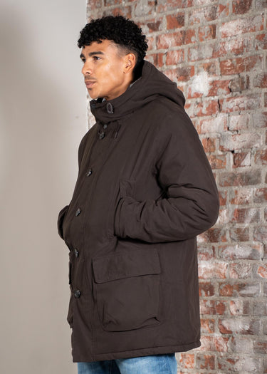 Barbour Jassen Winter beaufort waterproof parka - black oak
