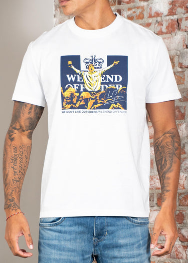 Weekend Offender T-shirts Leo gregory - white