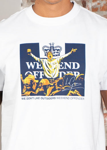 Weekend Offender T-shirts Leo gregory - white