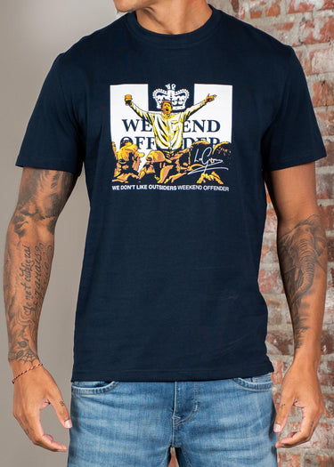 Weekend Offender T-shirts Leo gregory - navy