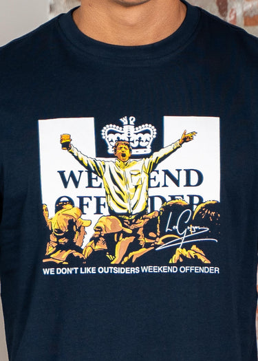 Weekend Offender T-shirts Leo gregory - navy