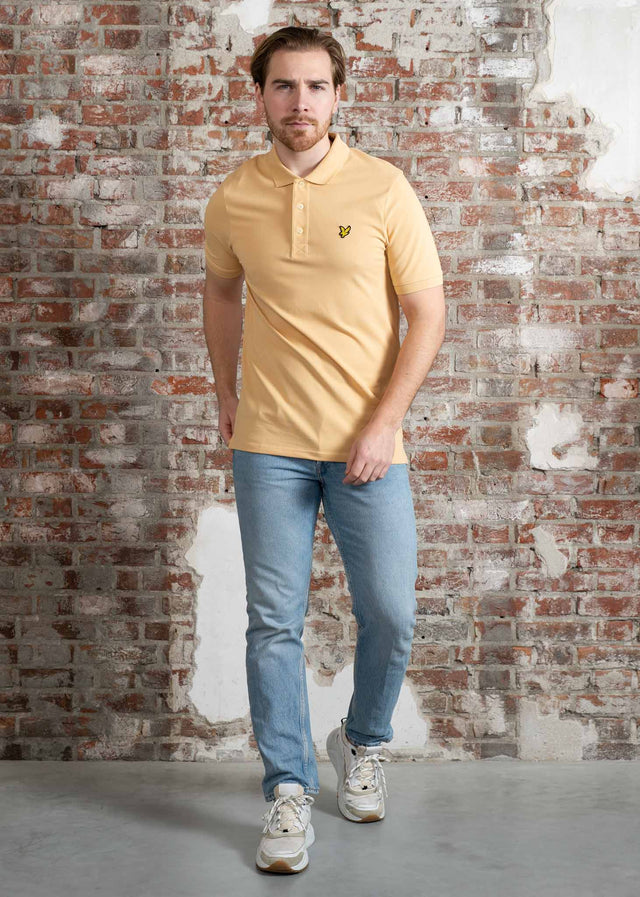 Lyle & Scott Polo's Plain polo - sherbet
