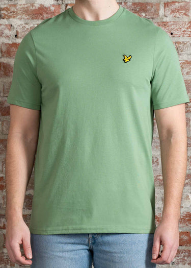 Lyle & Scott T-shirts Plain t-shirt - smoke green