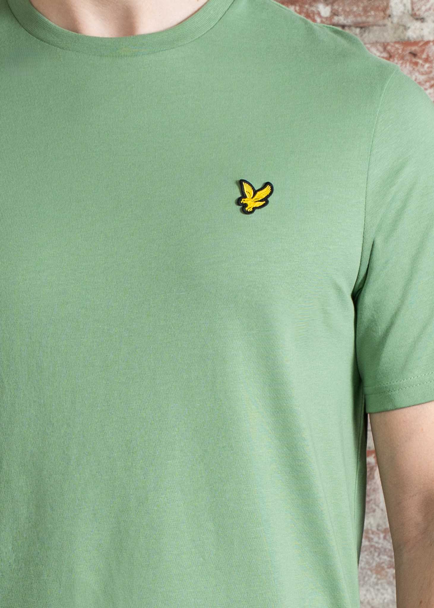 Lyle & Scott T-shirts Plain t-shirt - smoke green