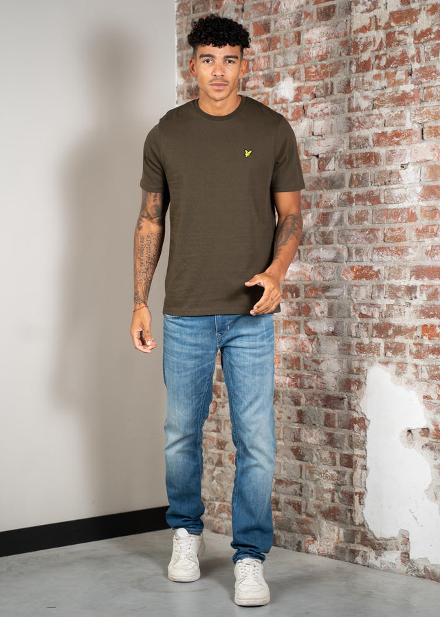 Lyle & Scott T-shirts Plain t-shirt - olive