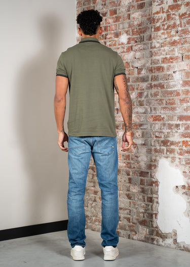 Fred Perry Polo's Twin tipped polo - laurel wreath green black