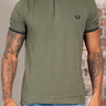 Fred Perry Polo's Twin tipped polo - laurel wreath green black