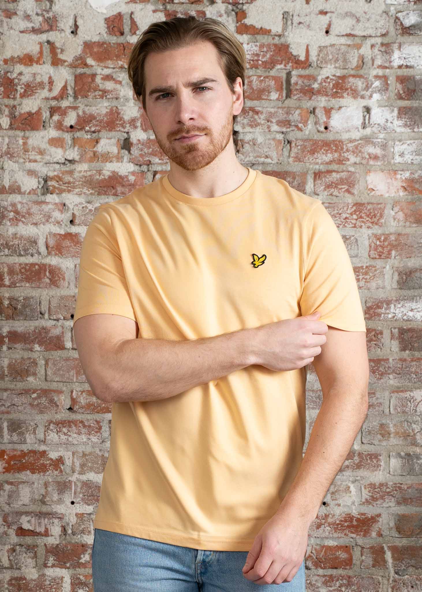 Lyle & Scott T-shirts Plain t-shirt - sherbet