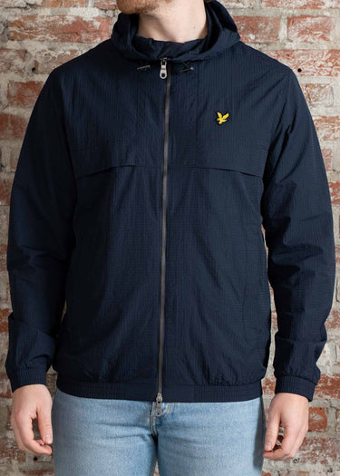 Lyle & Scott Jassen Lightweight ripstop jacket - dark navy