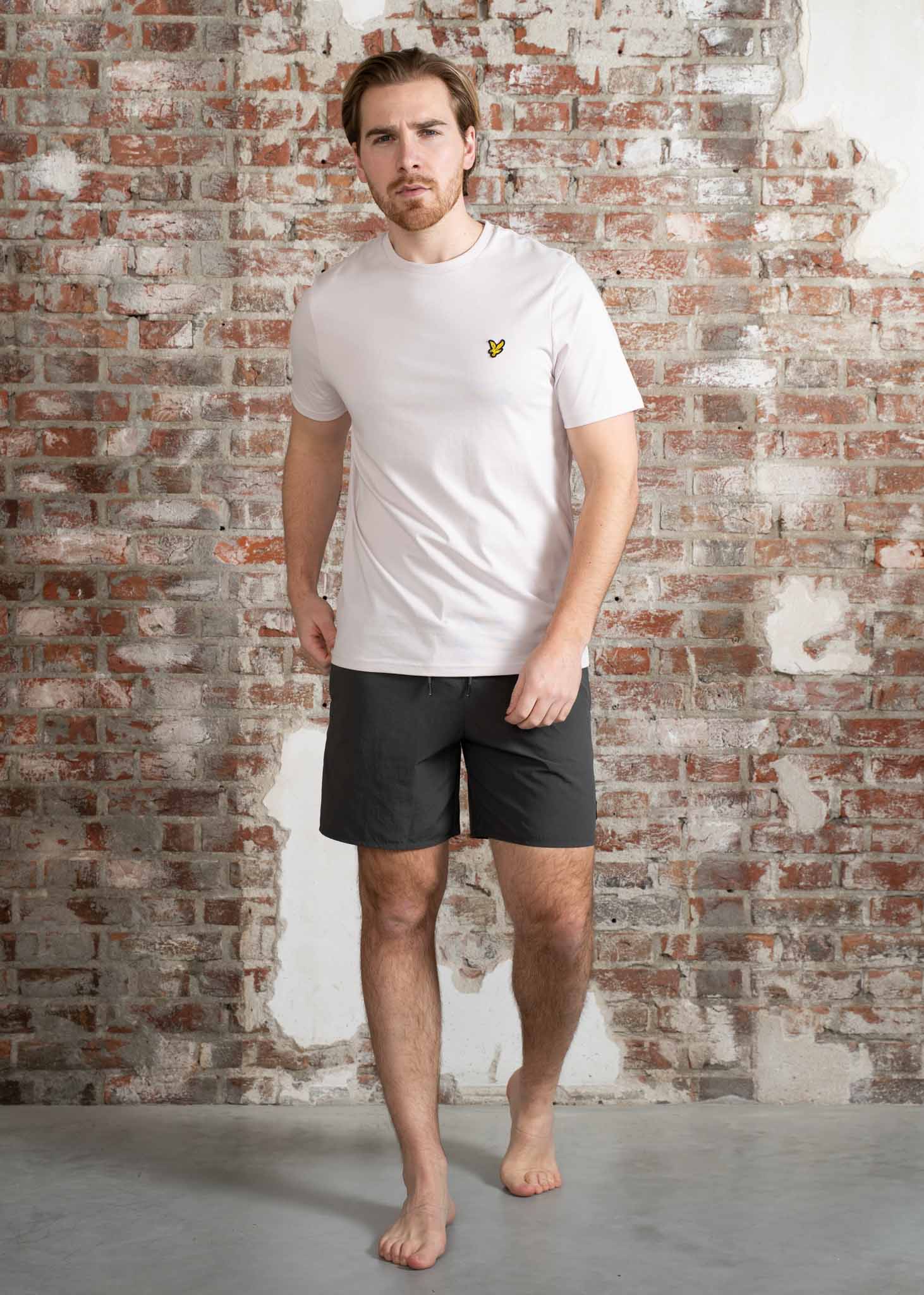 Lyle & Scott Zwembroeken Plain swimshort - gunmetal