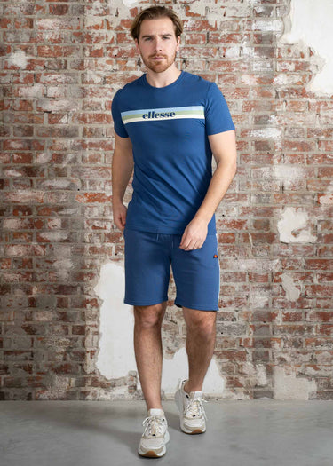 Ellesse Korte Broeken Turi short - navy blue white