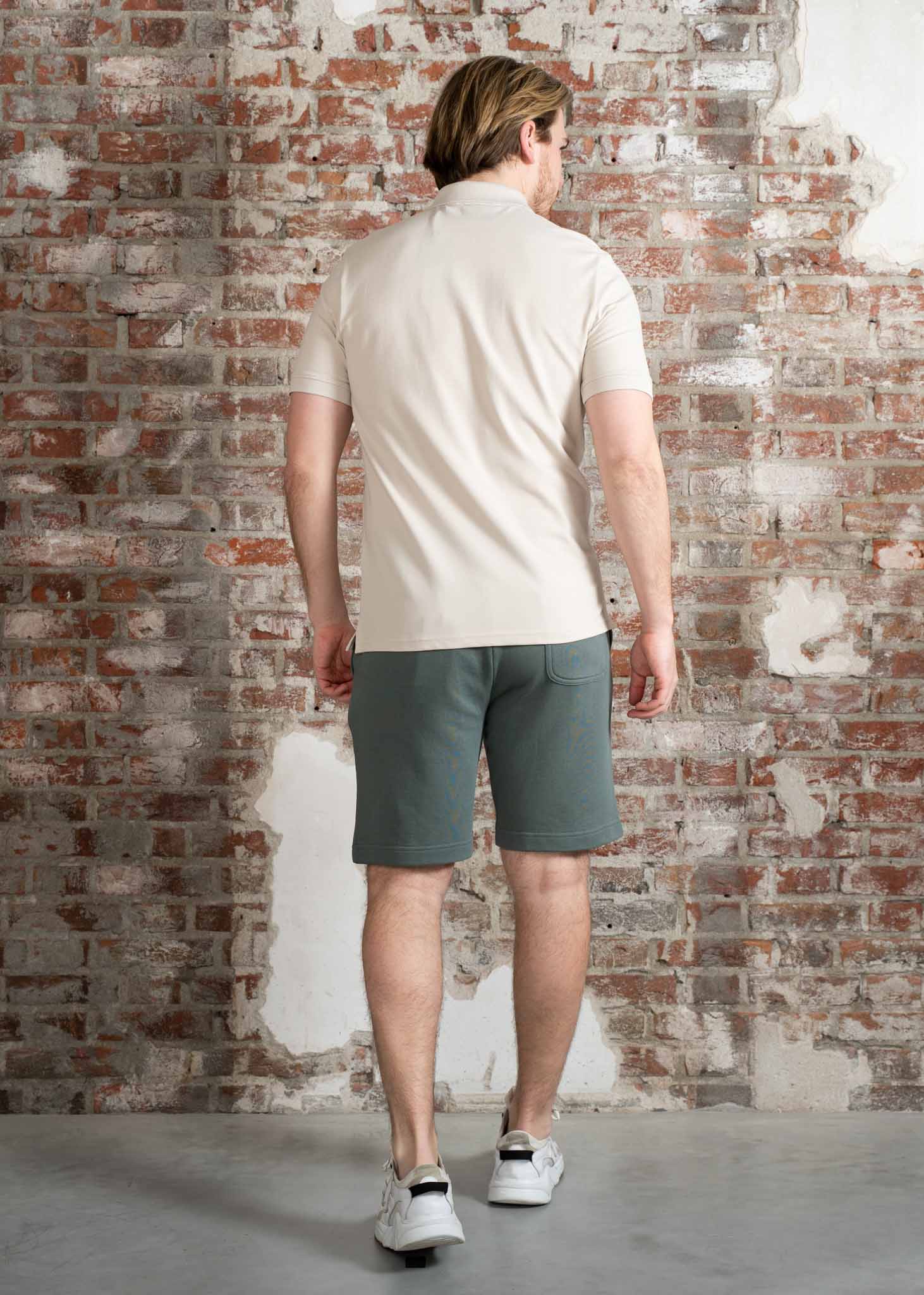 Lyle & Scott Korte Broeken Sweat short - green mercurial