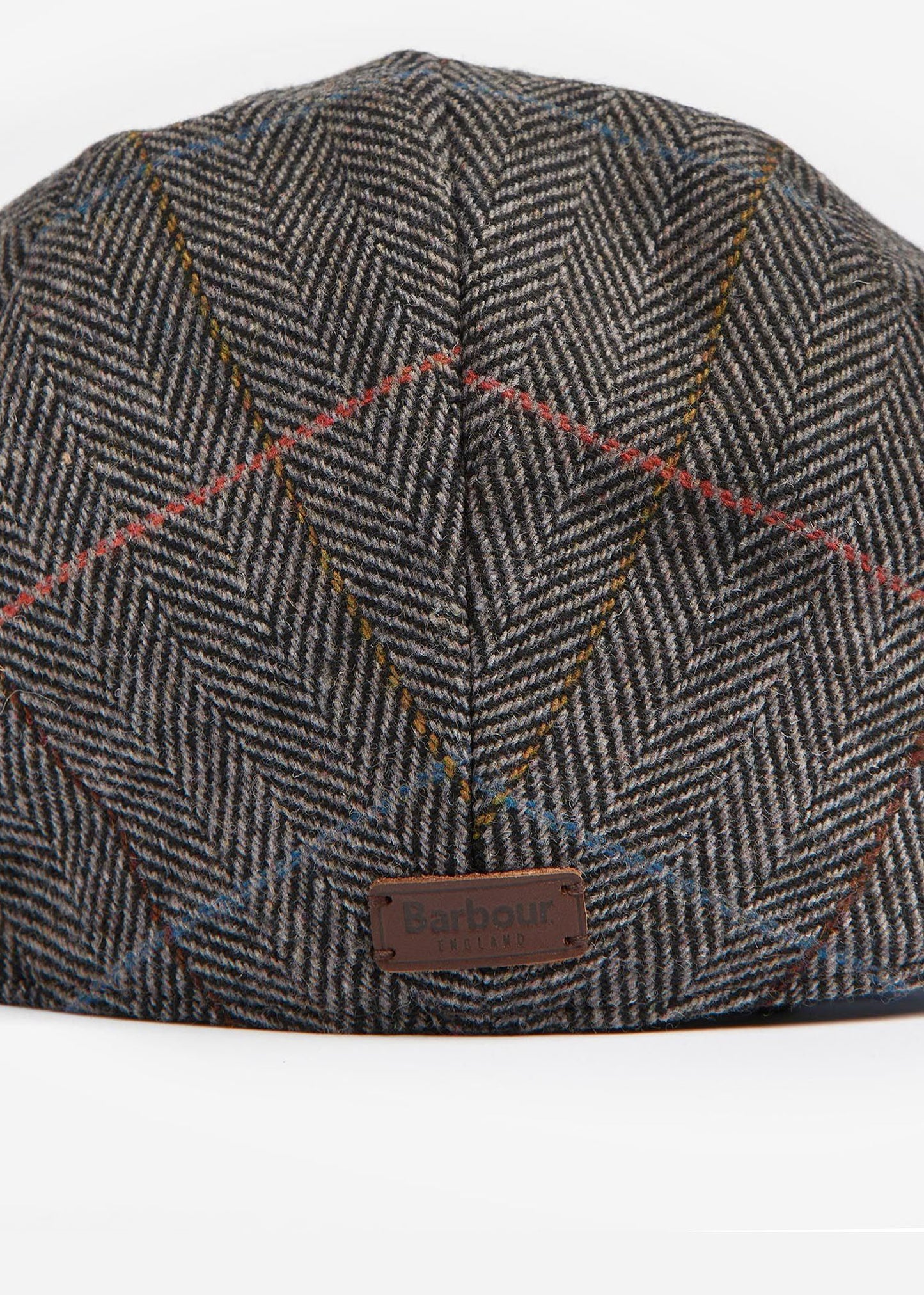 Barbour Petten  Wilkin flat cap - charcoal herringbone 