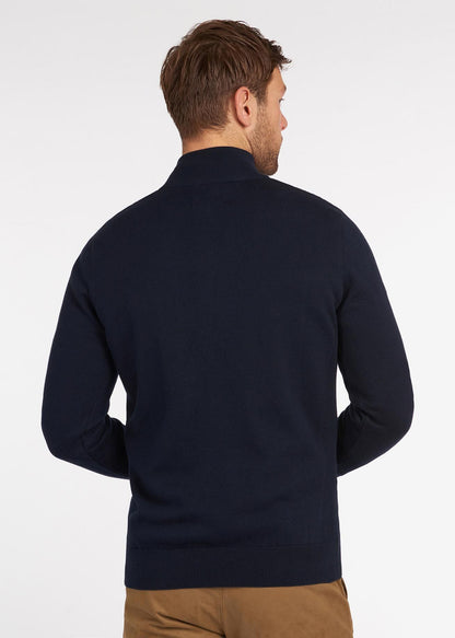 Barbour Truien  Cotton half zip - navy 