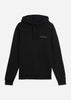 Lyle & Scott Hoodies Loopback embroidered hoodie - jet black white