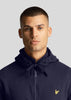 Lyle & Scott Vesten  Zip through hoodie - navy 